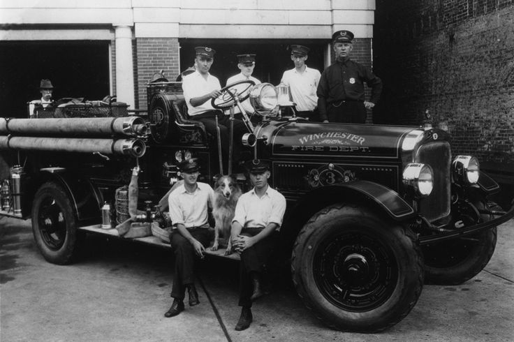 Historical Winchester Fire Department Scene